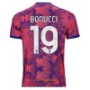 Maglia ufficiale Juventus Bonucci 19 Alternativa 2022-23 per Uomo